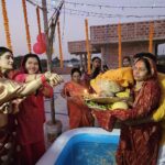 Seema Singh Instagram - महापर्व छठ के संध्या अर्घ्य की ढेर सारी शुभकामनाएँ🙏 जय छठी मैया 😇 Barbigha
