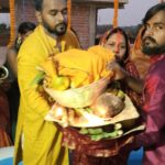 Seema Singh Instagram - महापर्व छठ के संध्या अर्घ्य की ढेर सारी शुभकामनाएँ🙏 जय छठी मैया 😇 Barbigha