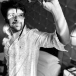 Shanthanu Bhagyaraj Instagram - Turn your face to the Sun… & the shadows will fall behind u💥 🧿 Black-White Series Set 2️⃣ 📸 @kikivijay11 #black #white #blackandwhite #badass