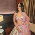 Shiny Doshi Instagram - "Enveloped in the splendor of this exquisite lehenga, feeling the magic of Indian heritage and my own beauty. 💖🌟 #LehengaLove #IndianElegance #FeelingGorgeous #navratriappearance #delhi Outfit: @rajbinderchahalofficial Jewellery: @tyaanijewellery Stylist: @stylebyvanshiika Makeup: @fragrance_makeup_studio Hair: @sonu_koli8489 Delhi
