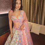 Shiny Doshi Instagram - "Enveloped in the splendor of this exquisite lehenga, feeling the magic of Indian heritage and my own beauty. 💖🌟 #LehengaLove #IndianElegance #FeelingGorgeous #navratriappearance #delhi Outfit: @rajbinderchahalofficial Jewellery: @tyaanijewellery Stylist: @stylebyvanshiika Makeup: @fragrance_makeup_studio Hair: @sonu_koli8489 Delhi