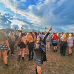 Shiny Doshi Instagram - "Rain couldn't dampen our spirits at the concert! We danced through the storm to the rhythm of the music." 🌧️🎶💃 #RainOrShineGroove #avoidthemuck @creamfieldsofficial Manchester, United Kingdom