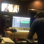 Shirish Sharavanan Instagram - This is how it happens #Blessed to see these 💣🌟 #Yuvan #RajaRanguski #RajaranguskiTeaser #composing @itsyuvan @thinkmusicofficial (TEASER LINK IN BIO)