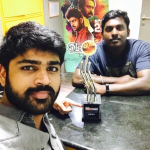 Shirish Sharavanan Instagram - #Metro - most watched movie of 2016 in online. Thank you #Tentkotta for this. #5