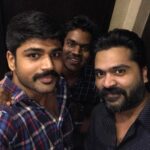 Shirish Sharavanan Instagram - Thank you @str609 for boosting the song with ur voice.Thank you @itsyuvan . Blessed to be linked wth ths magical combo#trance #rajaranguski