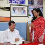 Shriya Pilgaonkar Instagram - Always a student at heart. I am so inspired by the remarkable life story & philanthropic work done by @dr.achyutasamanta who has truly been a beacon of hope and empowered thousands of children. I urge you to read about him. I had the opportunity to spend time at The Kalinga Institute of Social Sciences (KISS) @kissfoundation in Bhubaneshwar which is the largest tribal residential school in the world, providing free education, accommodation, and holistic development to underprivileged tribal children started by Dr Samant. It empowers students through quality education and nurtures their talents, aiming to break the cycle of poverty and promote social inclusion. Some of the best players competing in different sports are from this institute and I was amazed to see the remarkable facilities available to them for their over all growth . Dr Samanta’s story is a testament to human courage & determination to bring about change . Growing up in extreme poverty , he changed the course of his life and went on to build several educational institutes . I had the opportunity to interact with the students and also got a sense of their education program especially for indigenous students which is so well structured without alienating them from their own culture . My parents were here early this year and ever since they told me about their experience , I couldn’t wait to know more . Thank you so much to the team , faculty and Samanta Sir. I look forward to visiting very soon . I truly believe the power education has especially for young girls to break the cycles of their families and this has left me truly inspired to contribute in whatever way I best can🙏🏼♥️ KISS - Kalinga Institute of Social Sciences
