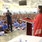 Shriya Pilgaonkar Instagram - Always a student at heart. I am so inspired by the remarkable life story & philanthropic work done by @dr.achyutasamanta who has truly been a beacon of hope and empowered thousands of children. I urge you to read about him. I had the opportunity to spend time at The Kalinga Institute of Social Sciences (KISS) @kissfoundation in Bhubaneshwar which is the largest tribal residential school in the world, providing free education, accommodation, and holistic development to underprivileged tribal children started by Dr Samant. It empowers students through quality education and nurtures their talents, aiming to break the cycle of poverty and promote social inclusion. Some of the best players competing in different sports are from this institute and I was amazed to see the remarkable facilities available to them for their over all growth . Dr Samanta’s story is a testament to human courage & determination to bring about change . Growing up in extreme poverty , he changed the course of his life and went on to build several educational institutes . I had the opportunity to interact with the students and also got a sense of their education program especially for indigenous students which is so well structured without alienating them from their own culture . My parents were here early this year and ever since they told me about their experience , I couldn’t wait to know more . Thank you so much to the team , faculty and Samanta Sir. I look forward to visiting very soon . I truly believe the power education has especially for young girls to break the cycles of their families and this has left me truly inspired to contribute in whatever way I best can🙏🏼♥️ KISS - Kalinga Institute of Social Sciences