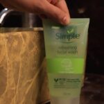 Shruthi Prakash Instagram – Heyy! Want simple yet effective skincare? 
Try the “Simple Refreshing Facial Gel Wash”, perfect for even the most sensitive skin 🌿✨ 

This 100% soap-free face wash removes dirt, oil and impurities, leaving skin feeling clean and revived. ❤️

#SkinSimplified #SimpleSkincareIndia #CleanAndRefreshed #SkinSoothing #SkinCareEssentials #GentleCleansing #FreshFace
#ad