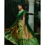 Shruthi Prakash Instagram - It is what it is 🧸🌻 Outfit @ragasutra_by_.kavyaharish Jewellery @kiran.bridal.jewelry PC @wime_studios Mua @glorykeithmakeover #shrutiprakash #reelsinstagram #ethnic #fashion #roots #culture #kannadiga #yellow #green #selfworth #love #respect