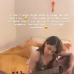 Shruthi Prakash Instagram - People told me you sing well , it would look so sexy if you play a guitar too 🫢 Thank you for this beauty ♥️ @kadencexperience The lovely throw and cushions by @hyppy.in 🫶 #shrutiprakash #reels #slowandsteady #learning #babyguitar #yay