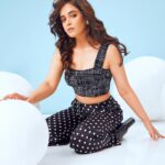 Shruthi Prakash Instagram - Google maps said it was my turn 🧸 In love with this series♥️ The team behind it 🌟 Creative direction and DOP : @ritika_gallery @souravmishra.in Assistant Stylist : @aditiisfine Production : @glamflamestudios Assistance : @khoz_a__m__ @_shibin________ @__aalbin__ Videographer : @nevinphilipphotography Makeup and hair : @sanskriti_adlak @smrithi_c_kanth #shrutiprakash #shoot #photoshoot #polkadots #dolledup #yay #pose