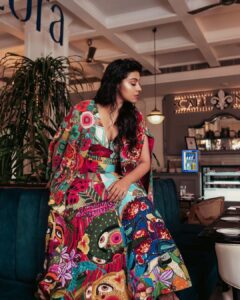Shruti Ramachandran Instagram - Styling @keerthysampath
Photography @palaniappansubramanyam
Assisted by
@premshaz @ak_1996_47
Outfit @bobocalcutta
MUA & Hair @femy_antony__
Location @azora.hotels