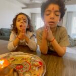 Shweta Bhardwaj Instagram - Fast for my baby Jai Ahoi Mata #ahoiashtami give my babys happy healthy long blessed life …. And all the Baby’s the the universe @chanchanshev wher ever ur my baby