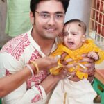 Shweta Bhattacharya Instagram - তুতাই এর অন্নপ্রাশন 😘😘 Love you tutai😍😍 #loveyou #littleprince #littleheart #us #family #familytime #instagram #instafashion #instawoman