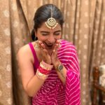 Siddhi Mahajankatti Instagram - • Diwali 2023 🧿🙏 • PS : Missed you appa ❤️ Bangalore, India