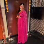 Siddhi Mahajankatti Instagram - • Diwali 2023 🧿🙏 • PS : Missed you appa ❤️ Bangalore, India