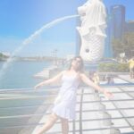 Smrity Sinha Instagram – Holiday in Singapore 🇸🇬… m learning to love myself❤️ #smritysinha #instagood #reelsinstagram #instagram Merlion , Singapore