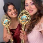 Smrity Sinha Instagram – We won 💕💕💕
Me : Best Debutant Actress
@smritysinha_official Ji : Best Actress critic 🥰🥰🥰
Girl power 🌸 Coca-Cola Arena