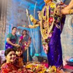 Sneha Wagh Instagram - ✨ Ashtami ✨ . . . @_world_of_myra_official @shwetavaikul . . . #myravaikul #worldofmyra #pari #aaheparitardontworry #worldofmyraofficial #neerja #neerjaeknayipehchaan #navratri #ashtami #navratri2023 #ssnehawagh #sarangesneha #snehawagh #lalbaughchimata #japachidevi
