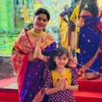 Sneha Wagh Instagram - ✨ Ashtami ✨ . . . @_world_of_myra_official @shwetavaikul . . . #myravaikul #worldofmyra #pari #aaheparitardontworry #worldofmyraofficial #neerja #neerjaeknayipehchaan #navratri #ashtami #navratri2023 #ssnehawagh #sarangesneha #snehawagh #lalbaughchimata #japachidevi
