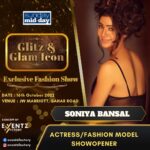 Soniya Bansal Instagram - Someone once told me not to bite off more than I could chew. I said I'd rather choke on greatness than nibble on mediocrity. @eventzfactory @middayindia @kunalthakkarofficial @babupatel4443 @kapoormohit888 @iiiaward @boldandbeyoutifulindia #travelphotography #fashionstyle #mumbai #soniyabansal #actress #model #fashion #instagram #internationalmodel #actress #soniyabansa #lifestyle