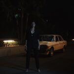 Sonnalli Seygall Instagram - Stole the husband’s suit & car for awards last night 😎 @htcity @ottplayapp Photographs : @mustafa.lightwalla #awardsnight #redcarpet #carstagram #vintagecars #mercedesclassic #classiccars #retroaesthetic