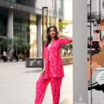 Sowmya Menon Instagram - “Pink is not just a color; it's a state of mind.”💖💖 📷 @posh.be 💄 @alsaa_beauty 👗 @amazebyashiyajesel #actor #shootdays #sparkle