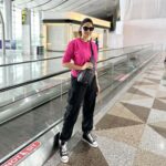 Spandana Palli Instagram - Women are meant to be loved, not to be understood😎 #loveyou #life #women #travel #travelpics Rajiv Gandhi International Airport