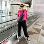 Spandana Palli Instagram - Women are meant to be loved, not to be understood😎 #loveyou #life #women #travel #travelpics Rajiv Gandhi International Airport