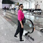 Spandana Palli Instagram - Women are meant to be loved, not to be understood😎 #loveyou #life #women #travel #travelpics Rajiv Gandhi International Airport