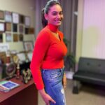Spandana Palli Instagram - ♥️ Always look at the bright side🌷 Times Square, New York City