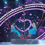 Sri Satya Instagram - This is most difficult and risk performance we did ♥️ and it came out really well 😊 all credits to our choreographer @priyankashetty046 💯 Hope you all love it. Do watch our performance on @starmaa at 9.00 pm 👍🏻 Partner : @sri_satya_ ✨ Outfits : @amulyakrishnacoutureofficial Thank you for best outfits every time 💯 Choreography: @priyankashetty046 ✅ Assist by : @gauravsharmaofficial_ bhai @prajath_naik bhai 🙌🏻 PC : @ranjithpawan_photography