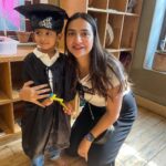 Subhashree Ganguly Instagram - Graduation day to big school . @rajchoco