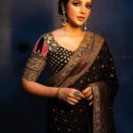 Subhashree Ganguly Instagram - Grace always conquers..❤️ . . . . . . Outfit @shradhasbong Accessories @chicvibypoonam Stylist duo @sizaa92 @thankgod_itsfashion Assisted by @isuvosri13 Mua @makeupartist.sourab Hair @sarmistha1992 📸 @abhinaskarphotography . . #instagram #instagood #instadaily #instalike #mood #love #peace #ethnicwear #indubalabhaterhotel #hoichoi #ootd #explore #explorepage