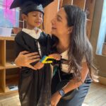 Subhashree Ganguly Instagram - Graduation day to big school . @rajchoco