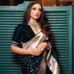 Subhashree Ganguly Instagram - Elegance is beauty 🖤 . . . . . . Saree @designsbymitanghosh Jewellery @illuminate_shine_everyday Stylist duo @thankgod_itsfashion @sizaa92 Assisted by @isuvosri13 Mua @makeupartist.sourab Hair @sarmistha1992 📸 @othoba.neba . . #ootd #ethnicwear #sareelove #instagood #instalike #instafashion #instalove #explorepage #explore #love #peace