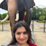 Suchitra Murali Instagram – Dallas Guruvayurappan temple..