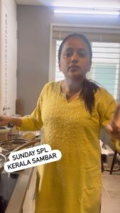 Suma Kanakala Instagram - Sunday spl, kerala sambar

#sumakanakala #suma #anchorsuma #sumacooks #sambar #keralasambar