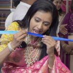 Suma Kanakala Instagram - Sushmi Signatures (@sushmisignatures) Kokapet has a wide range of beautiful Kanchi, Paithani, Banarasi and Exclusive Fusion Sarees. They also have beautiful collections of Handworked Designer Sarees, Bridal Sarees, Lehangas, Long frocks, Kids wear, and Mens wear. They also do customised family outfits and couple outfits for all your occasions. Watch Full video on my YouTube channel 'Suma'. #suma #sumakanakala #anchorsuma #sumayoutube #anchorsumakanakala #designerwear #sushmisignatures