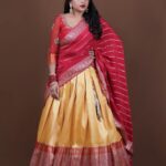Suma Kanakala Instagram - ❤️ Styled by @officialanahita Style Team @pranathivarma.k Collaboration with Lehanga @archithanarayanamofficial Dupatta @diva_designer_studio_ Jewellery @adornablesbysonalimehra Makeup & Nails @emraanartistry Hair @malla_reddy_hairstylist Photography @valmikiramuphotography #suma #sumakanakala #anchorsuma #anchorsumakanakala #sumaadda #throwback #thursday