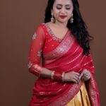 Suma Kanakala Instagram - ❤️ Styled by @officialanahita Style Team @pranathivarma.k Collaboration with Lehanga @archithanarayanamofficial Dupatta @diva_designer_studio_ Jewellery @adornablesbysonalimehra Makeup & Nails @emraanartistry Hair @malla_reddy_hairstylist Photography @valmikiramuphotography #suma #sumakanakala #anchorsuma #anchorsumakanakala #sumaadda #throwback #thursday