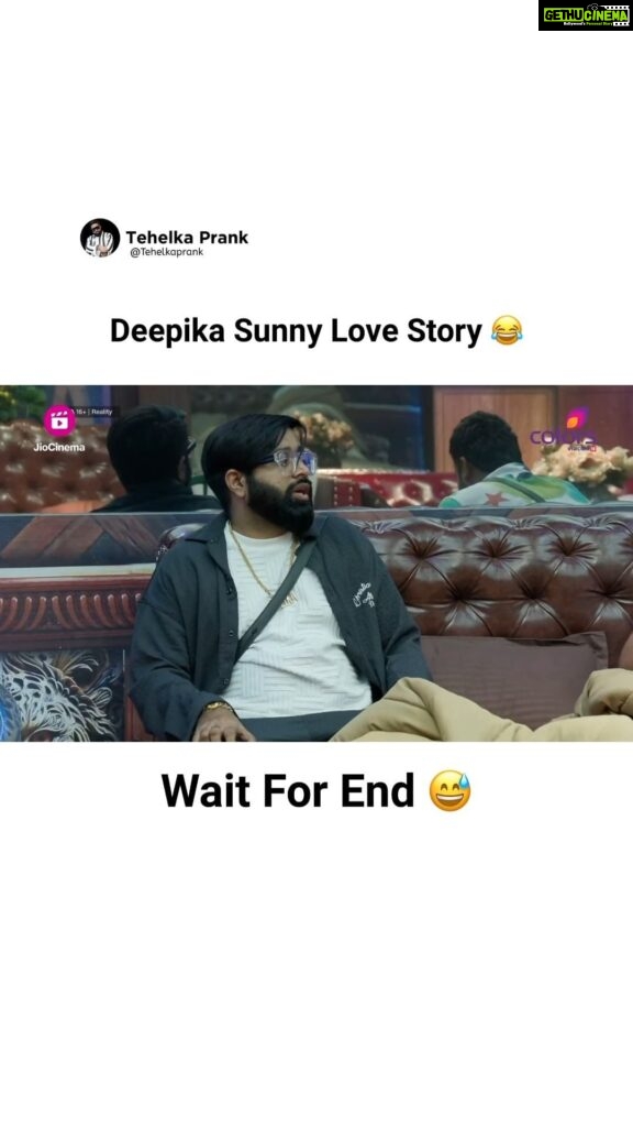 Sunny Arya Instagram - मेरी Love Story ❤️ #Tehelkaprank #SunnyArya #TehelkaBhai #biggboss17 #jiocinema #biggboss #bb17