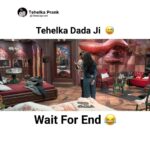 Sunny Arya Instagram - Tehelka दादा जी 🤣🤣 #Tehelkaprank #SunnyArya #TehelkaBhai #biggboss17 #jiocinema #biggboss #bb17