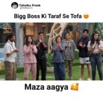 Sunny Arya Instagram - Bigg Boss की तरफ से तोफा #Tehelkaprank #SunnyArya #TehelkaBhai #biggboss17 #jiocinema #biggboss #bb17