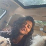 Swagatha S Krishnan Instagram - Abi and Kanmani have something nice to ask for ! Can we try n help ? ♥️ #happydiwali #saynotocrackers #doglife