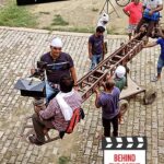Tanushree Chatterjee Instagram - Behind the scene 🎥shooting time 👉khushinagar🎥 #bhojpurihitalwayss #bhojpuriya_dabangs #bhojpuriactress #filmmaker