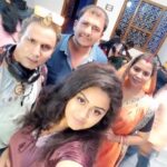 Tanushree Chatterjee Instagram - Had wonderful time on 🥰set 🎥raju mere raja 🎥🎬 upcoming film with dear 😍tanushree 🤩