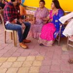 Tanushree Chatterjee Instagram - Awesome moment from set raju mera raja #enjoylife