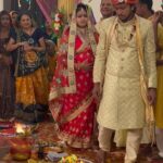 Tanushree Chatterjee Instagram - On set.. Film- Badhai ho