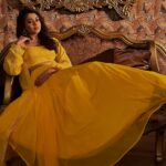 Tanvi Dogra Instagram - You are meant to shine today, tomorrow and everyday ! 💛🧡 . . . Love for yellow 💫 #sunshine #colouryellow #yellow #bright #new #vibe
